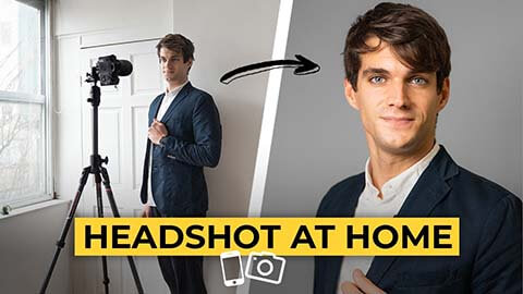 【Skillshare中英字幕】Shoot & Edit A Professional Looking Headshot at Home: Step Up Your Profile Image