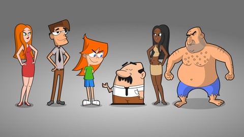 【Udemy中英字幕】Cartoon Character Design for Animation