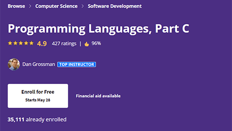 【Coursera中英字幕】Programming Languages, Part C