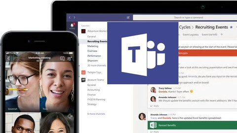 【Udemy中英字幕】Up and Running with Microsoft Teams