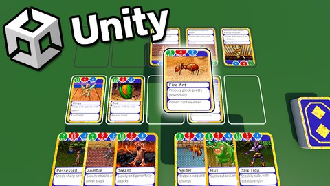 【Udemy中英字幕】Learn To Create a Card Combat Game With Unity & C#