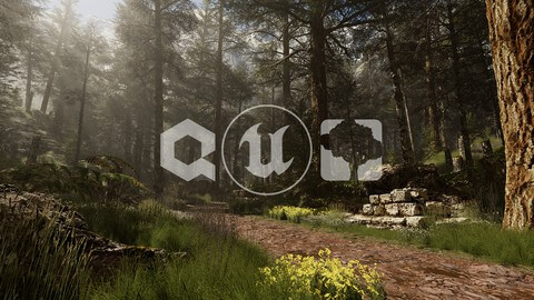 【Udemy中英字幕】Unreal Engine 5 : The Witcher Inspired Scene