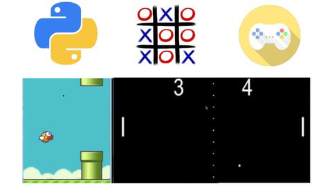 【Udemy中英字幕】Python Course:Learn Python By building Games 2023 in Python.