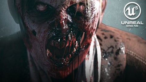 【Udemy中英字幕】Unreal Engine 5 – Create Zombie Survivor FPS Game