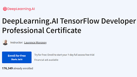 【Coursera中英字幕】DeepLearning.AI TensorFlow Developer Professional Certificate