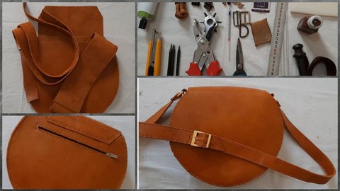 【Udemy中英字幕】Ultimate leather craftings Master class: easily sewing a bag