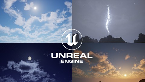 【Udemy中英字幕】Unreal Engine 5:One Course Solution For Sky & Weather System