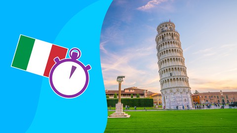 【Udemy中英字幕】3 Minute Italian – Course 3 | Language lessons for beginners