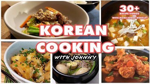 【Udemy中英字幕】Cooking Korean Foods – A Growing Library of Recipes & Videos