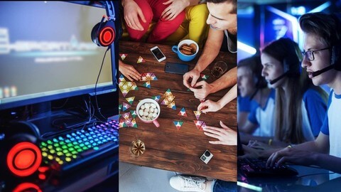 【Udemy中英字幕】Create Board and Video Game Design Projects – 4 Courses in 1