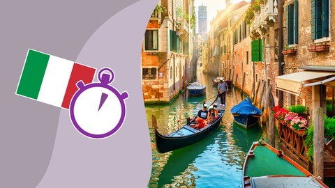 【Udemy中英字幕】3 Minute Italian – Course 6 | Language lessons for beginners