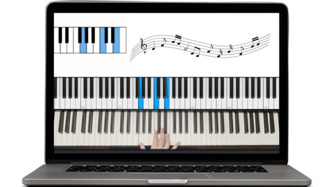 【Udemy中英字幕】How to play piano by ear for beginners.