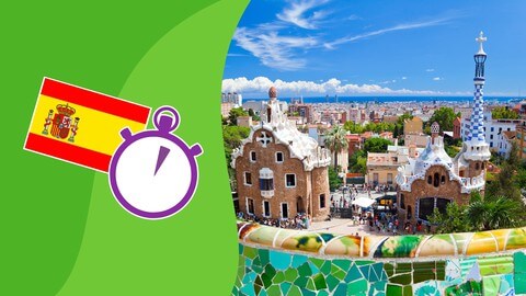 【Udemy中英字幕】3 Minute Spanish – Course 1 | Language lessons for beginners