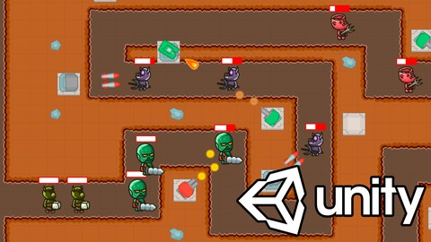 【Udemy中英字幕】Learn how to create a 2D Tower Defense Game in Unity 2021