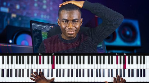 【Udemy中英字幕】No More Transpose – Learn All 12 Piano Keys In 12 Days