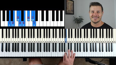 【Udemy中英字幕】Worship Piano Course for Beginners