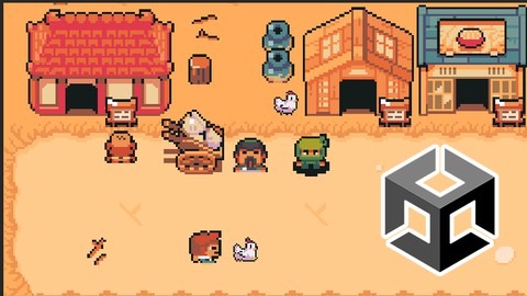 【Udemy中英字幕】Learn how to create a 2D RPG game with Unity