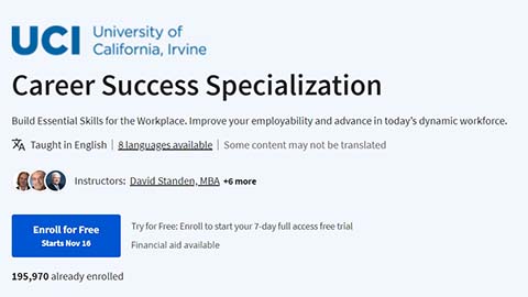 【Coursera中英字幕】Career Success Specialization