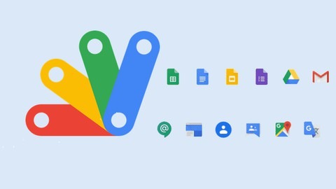 【Udemy中英字幕】Google Apps Script: From Level Zero with 20 Projects (2023)