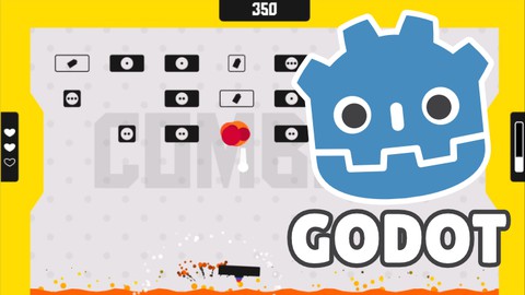 【Udemy中英字幕】Learn how to make a juicy game in Godot 4