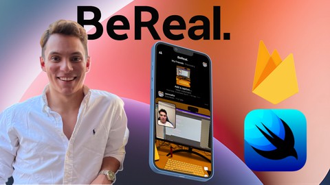 【Udemy中英字幕】Build BeReal Clone (IOS 17) – SwiftUI 5 & Firebase