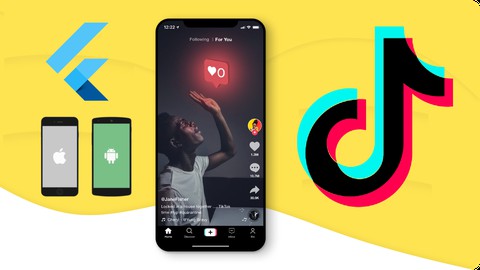 【Udemy中英字幕】GetX Flutter iOS & Android Video Hosting App | TikTok Clone