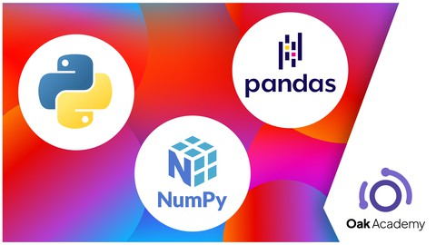 【Udemy中英字幕】Python- Numpy & Pandas Python Programming Language Libraries