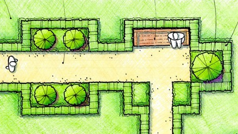 【Udemy中英字幕】The Complete Garden Design Course – 3. How To Design
