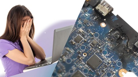 【Udemy中英字幕】Short Circuit Repairs in Laptop Motherboards