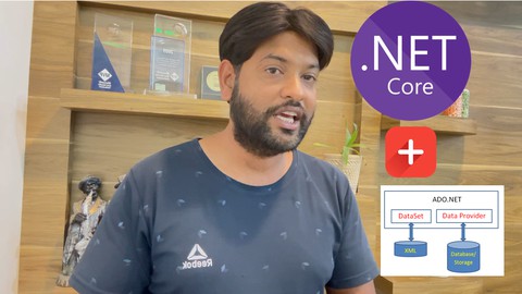 【Udemy中英字幕】ASP.NET CORE WITH ADO .NET Full Project based Course