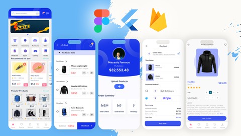 【Udemy中英字幕】Full-Stack Mobile Development: Flutter, Figma, and Firebase