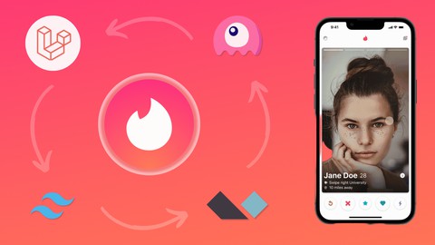 【Udemy中英字幕】Build Tinder Clone Dating App With Laravel Livewire Mastery