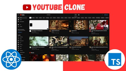 【Udemy中英字幕】React, Typescript, Redux Toolkit etc: Create A Youtube Clone