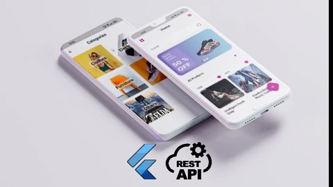 【Udemy中英字幕】Flutter 3.0 & Rest API from scratch, build a mini Store app