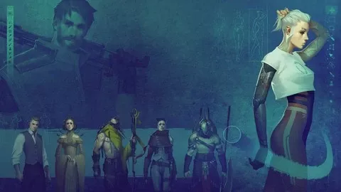 【Udemy中英字幕】Concept Art Character Design