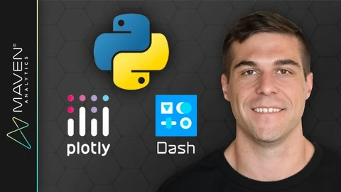 【Udemy中英字幕】Python Data Visualization: Dashboards with Plotly & Dash