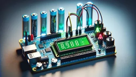 【Udemy中英字幕】Arduino Battery Level Monitor