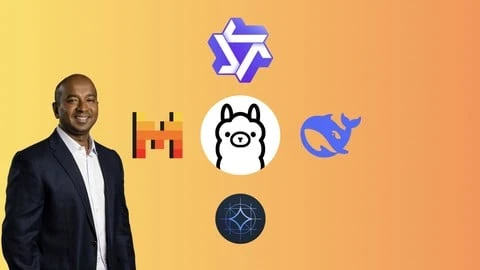 【Udemy中英字幕】Full-Stack AI with Ollama: Llama, Deepseek, Mistral, QwQ