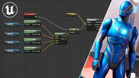 【Udemy中英字幕】Unreal Engine 5 – Blueprints Game Developer Masterclass